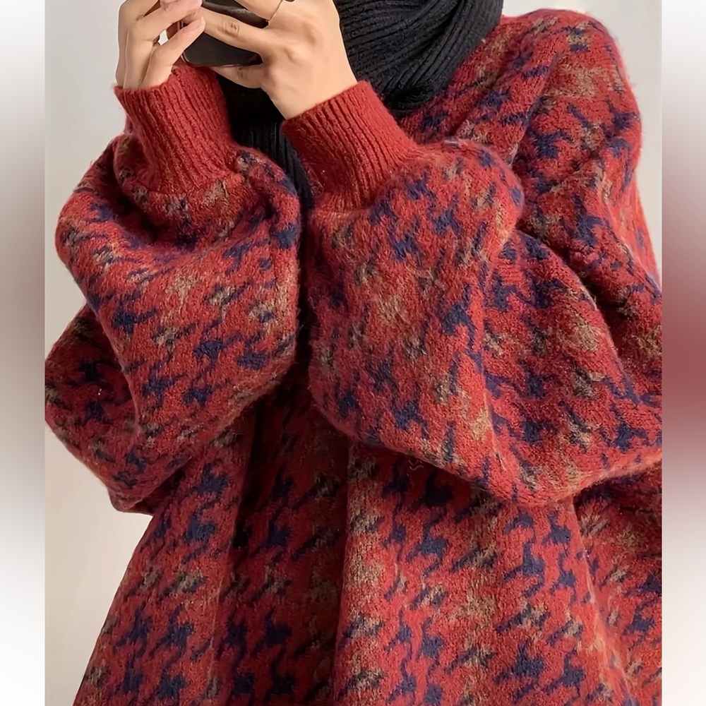Brand New Cozy Red Sweater